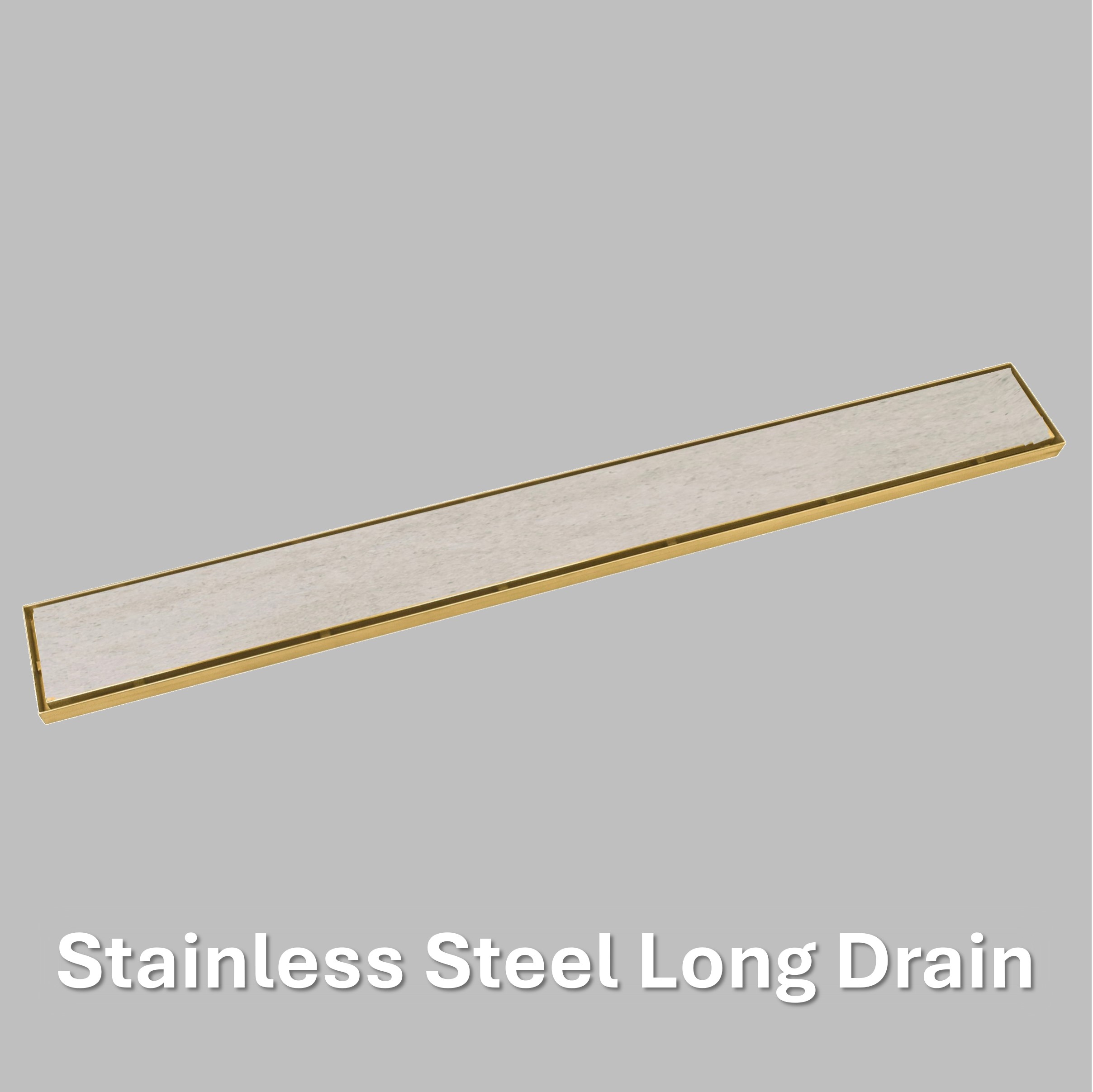 Brushed Gold Long Drain Brushed Gold Long Drain